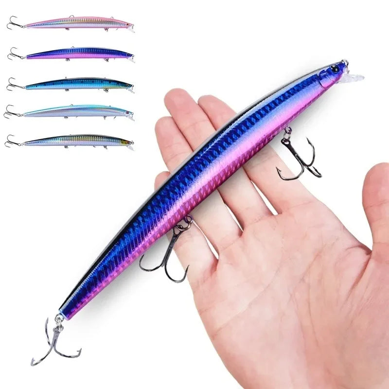 Maris Minnow Fishing Lure 18cm 24g | 25 Colors Laser Crankbait Hard Bait