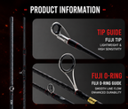 Daiwa Salamandura MX J Fishing Rod – Carbon Fiber, 2-Section