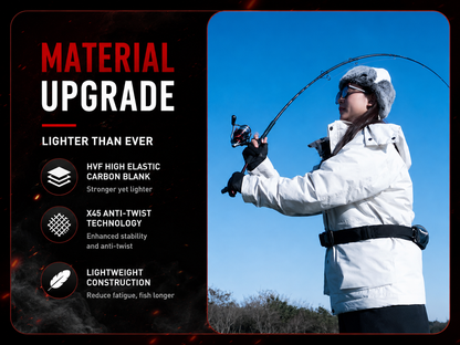 Daiwa Salamandura MX J Spinning & Casting Rod – Carbon Fiber, 2-Section