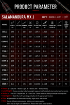 Daiwa Salamandura MX J Fishing Rod – Carbon Fiber, 2-Section