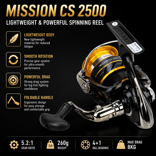 Daiwa Mission CS Spinning Reel