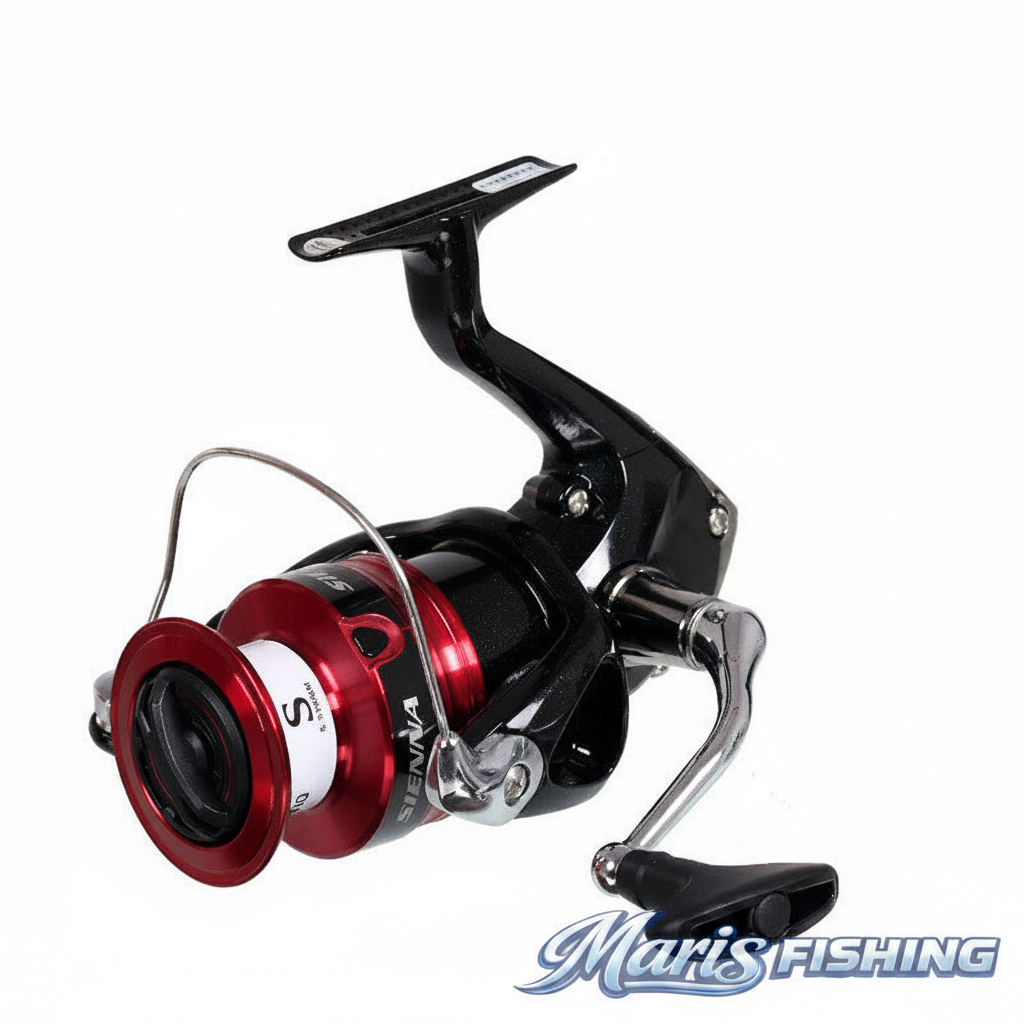 Metal Long Cast Spinning Reel with Maris Fishing logo