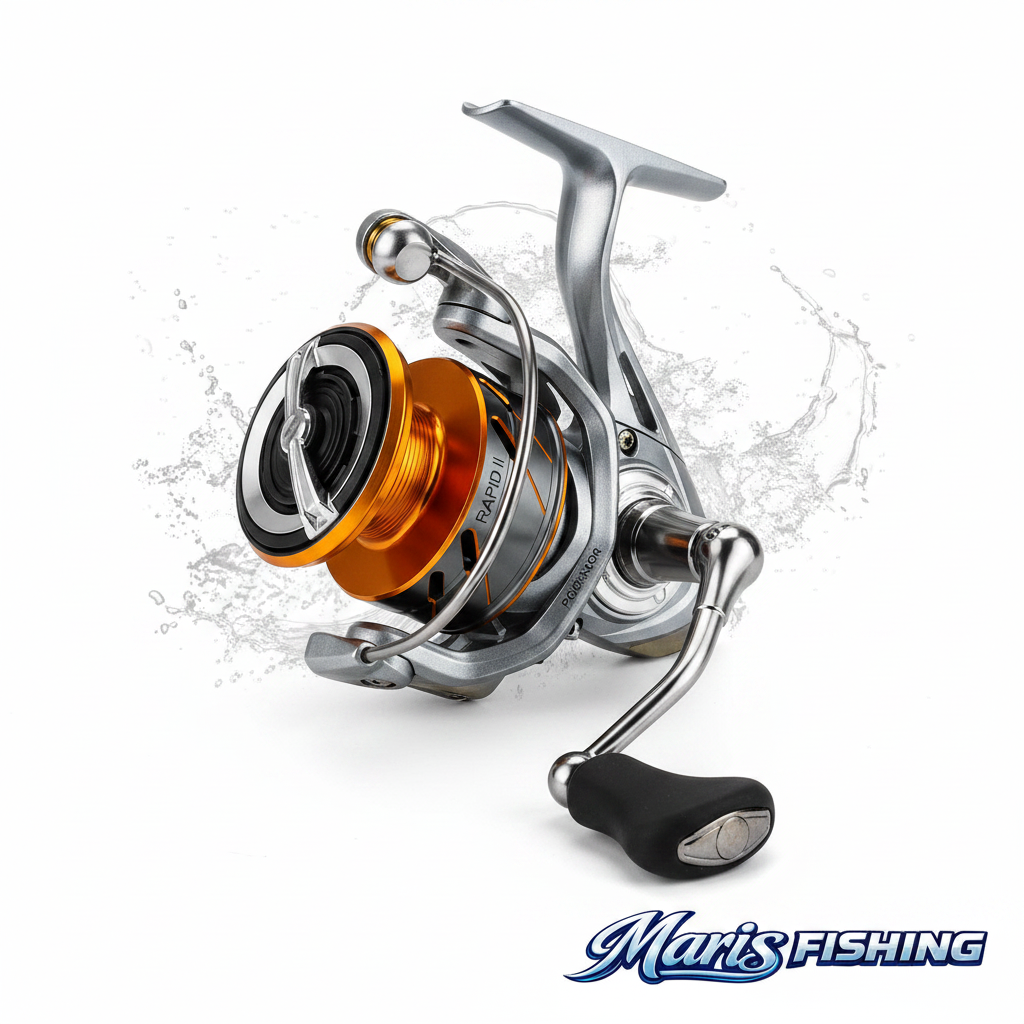 All-Metal High Speed Fishing Reel with Maris Fishing logo