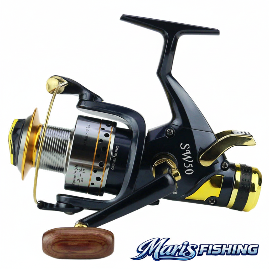 SW50/60 Heavy Duty Spinning Reel with Maris Fishing logo