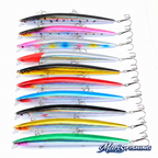 Large Saltwater Hard Fishing Lure with Maris Fishing logo