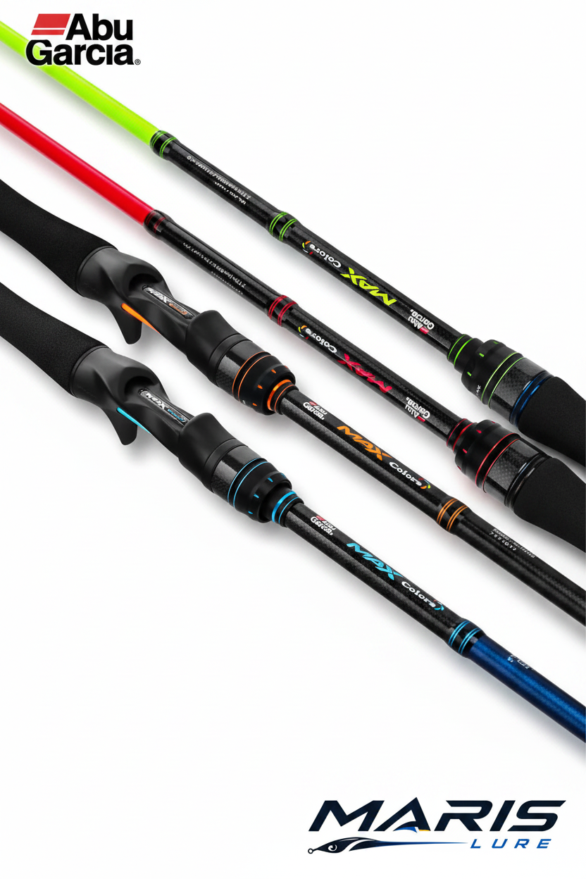 Maris Lure Abu Garcia Rainbow Lure Rod – White Background