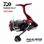 Maris Lure Daiwa 2025 Fuego CS LT Spinning Reel – White Background