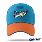 Maris Lure Fishing Baseball Cap – White Background
