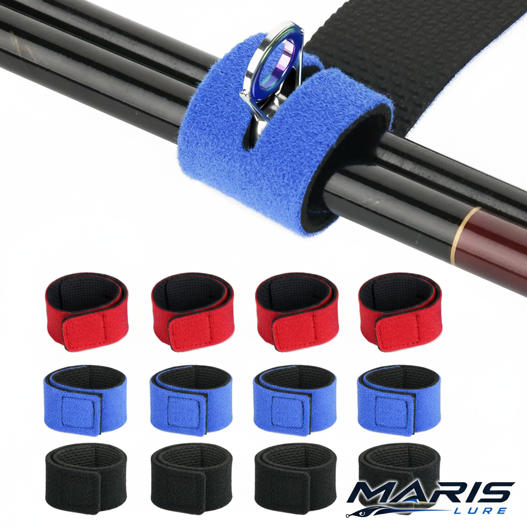 Maris Lure Fishing Rod Strap Holder Belt – White Background