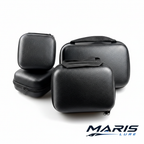 Maris Lure PU Fishing Reel Bag S/M/L – White Background