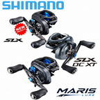 Maris Lure Shimano SLX Baitcast Reel Series – White Background